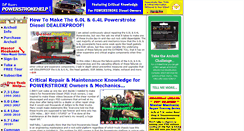 Desktop Screenshot of powerstrokehelp.com